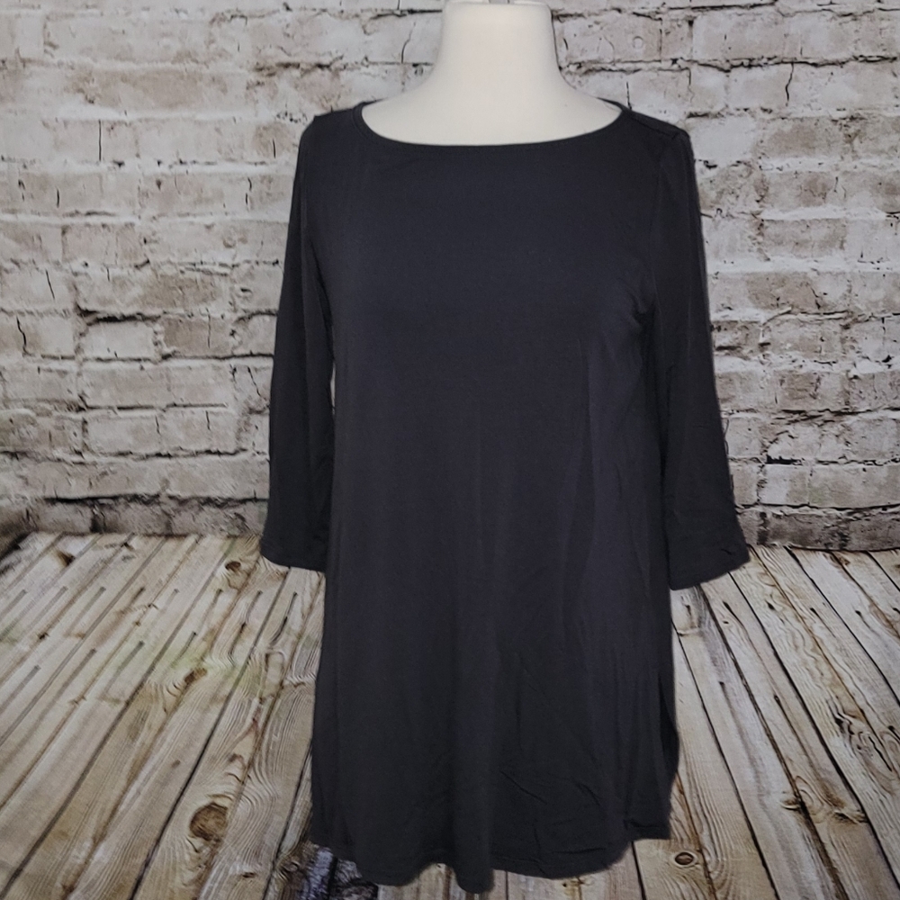 Eileen Fisher Top Size S Charcoal